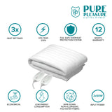 Pure Pleasure Tie-Down King Electric Blanket - PPTDK