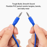 Astrum AU105 3.5mm Male to Male Aux Audio Jack 5.0m Cable