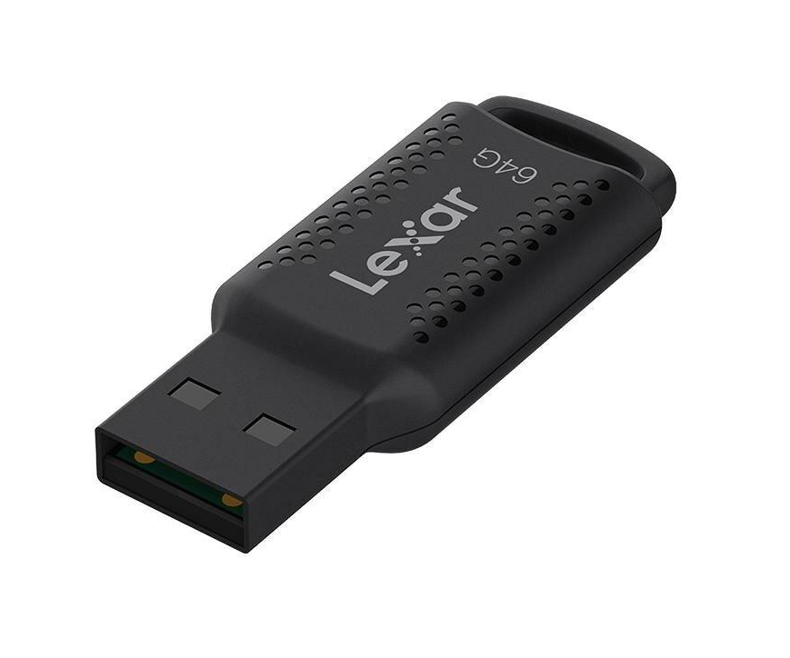 Lexar JumpDrive V400 32GB USB 3.0 Flash Drive Black – New World