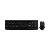 Volkano Krypton Wired Keyboard and Mouse Combo VK-20122-BK