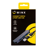 WinX CONNECT Simple USB/Type-C Hub - WX-HB109
