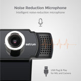 Astrum WM100 Full HD USB Webcam With Mic