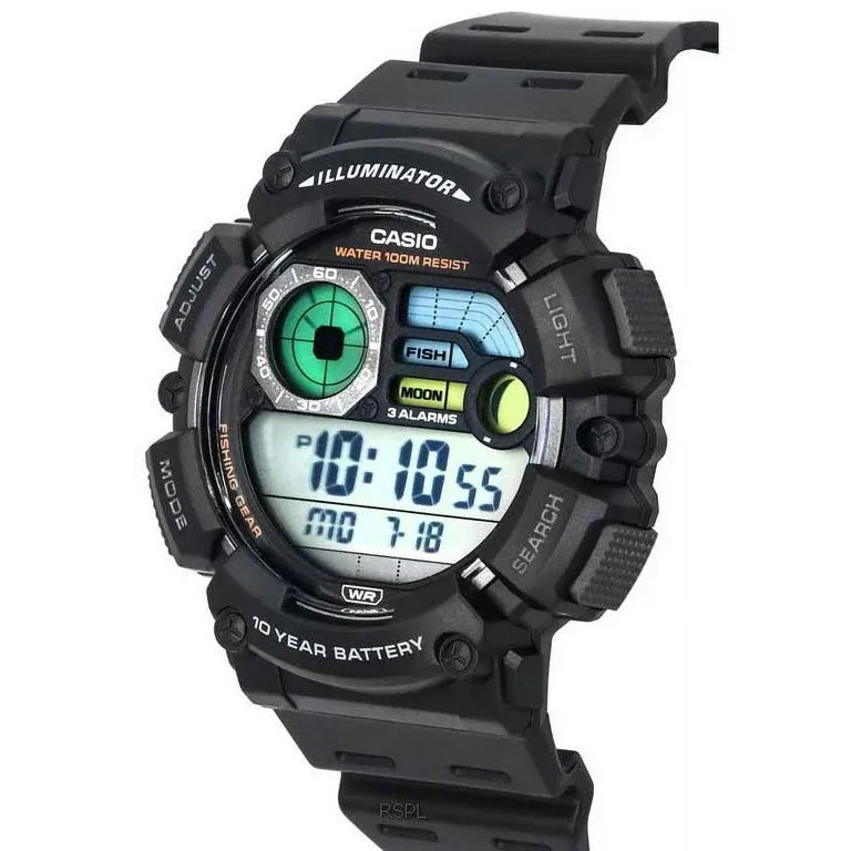 Reloj Casio Hombre Digital Ws-1300h-1av Color de la correa Negro