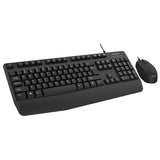 Winx Do Essential Wired Keyboard and Mouse Combo - (WX-CO102) Black