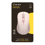 WinX CLICK Easy 1600DPI 2.4GHz Wireless Mouse Pink - WX-KB110