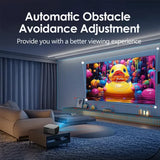 HTPNEO H86 4K UHD Smart Projector – 700 ANSI Lumens