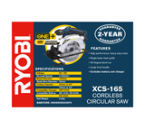 Ryobi Cordless Circular Saw 18 V XCS-165