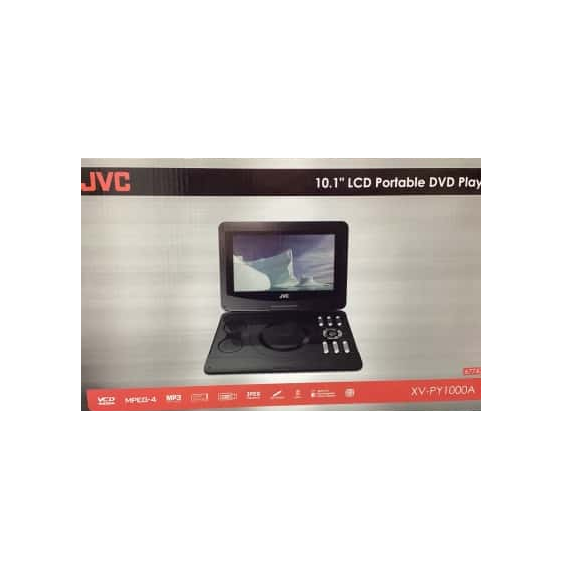 JVC XV-PY1000A Portable DVD Player – New World JVC XV-PY1000A Portable DVD Player – New World