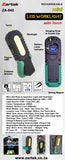 Zartek ZA-842 Mini Rechargeable LED Worklight