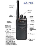 Zartek Two-Way Radio ZA-758