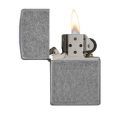 Zippo Reg Antique Silver Plate