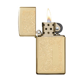 Zippo Slim Brass Venetian