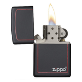 Zippo Reg Black Zippo Border