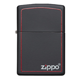 Zippo Reg Black Zippo Border