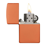 Zippo Reg Orange Matte