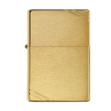 Zippo Vintage Brass With Slashes