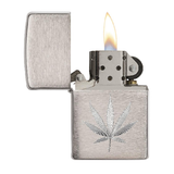 Zippo Leaf Design Engrave