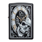 Zippo Skull Clock Design