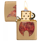 Zippo Rust Flame Design