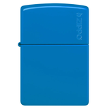 Zippo Reg Sky Blue Logo