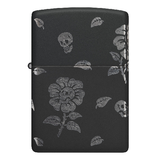 Zippo Flower Skulls Design