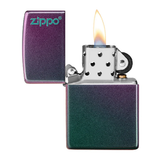 Zippo Reg Iridescent Matte Logo