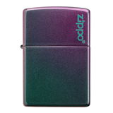 Zippo Reg Iridescent Matte Logo