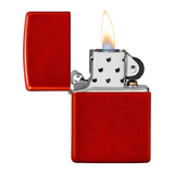 Zippo Reg Metallic Red