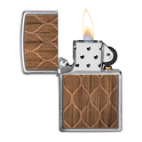 Zippo Woodchuck Walnut Leaves