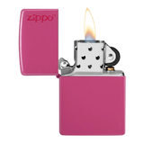 Zippo Frequency Matte Logo -  Pink