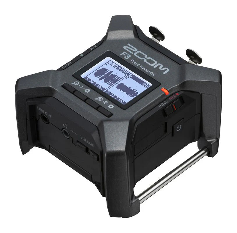 Field Instrument Recorder Zoom F3 Field Recorder – New World