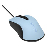 Astrum MU120 Wired Optical Mouse Blue Black