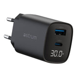 Astrum WATZ30L 30W PD USB-C Wall Charger Black
