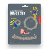 Kikkerland Acupressure Rings Set