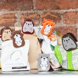 Kikkerland Woodlands Bag Clips