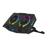 Astrum LCP172 17-inch Notebook Cooler with RGB Dual Fans Black