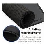 Astrum MP730G Large Desk Mat with Anti-Fray Stitched Edges & Rubber Base
