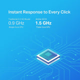 TP-Link Archer AX10 AX1500 Wi-Fi 6 Wireless Router