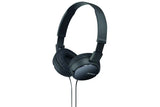 Sony MDR-ZX110/BCE Foldable Wired Headphones - Black
