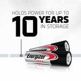Energizer MAX Alkaline AA Battery Card 4+2 Free