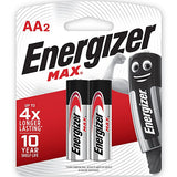 Energizer MAX Alkaline AA Battery Card 2