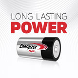 Energizer MAX Alkaline D-size Battery Card 2