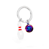 Metalmorphose Metal Keyring - Bowling