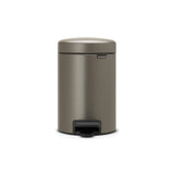Brabantia 20L Newlcon Pedal Bin - Platinum