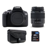 Canon EOS 2000D Travel Kit