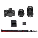 Canon EOS R100 Mirrorless Camera + RF-S 18-45mm + 55-210mm