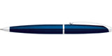 Cross ATX® Translucent Blue Lacquer Ballpoint Pen - 882-37