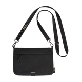 Mageasy 2L Sacoche Utility Crossbody Bag + Strap Phone Lanyard 20mm - Black