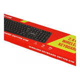 Canyon KB-W01 Wireless Keyboard Black CNE-CKEYW01