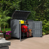 Cosmoplast CP2021 Cedargrain Storage Shed 1200L - Grey